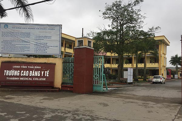 Chỉ tiêu tuyển sinh Cao đẳng y tế Thái Bình năm 2018