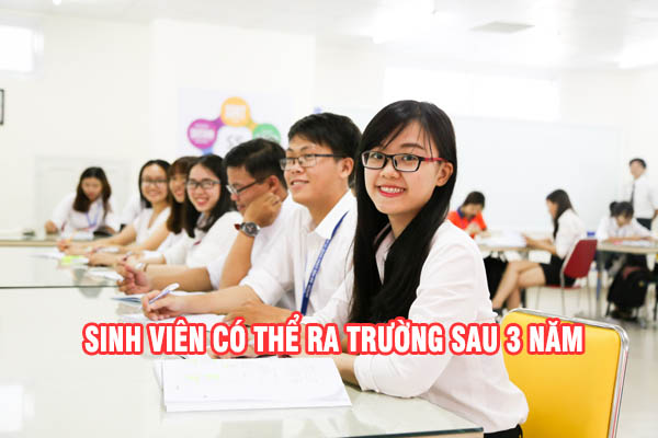 Các trường Đại học lớn sẽ giảm thời gian học xuống 3 năm