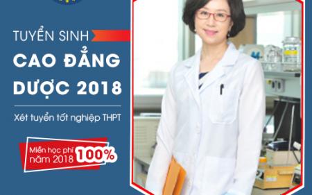 Cao đẳng dược chính quy Hà Nội tuyển sinh 2018, xét học bạ THPT